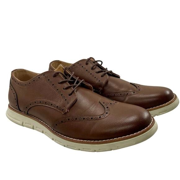 Nautica Wing deck Pebbled Oxford  Shoes men Sz 12 Relaxed Work Attire versatile - Picture 14 of 15